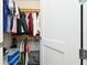 Well-organized closet with shelves and hanging rods at 301 1St S St # 804, St Petersburg, FL 33701