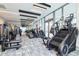 Well-equipped gym with modern cardio and weight training equipment and natural light at 301 1St S St # 804, St Petersburg, FL 33701
