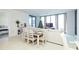 Bright living room with city views and a dining area at 301 1St S St # 804, St Petersburg, FL 33701