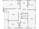 One-story house floor plan with two bedrooms, living room, and sunroom at 5529 11Th N Ave, St Petersburg, FL 33710