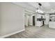 Open concept dining area with view into the kitchen at 11650 County Road 579 Hwy, Thonotosassa, FL 33592