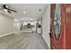 Inviting entryway with a view into the open concept living area and kitchen at 11650 County Road 579 Hwy, Thonotosassa, FL 33592
