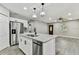 Open concept kitchen with a large island and modern finishes at 11650 County Road 579 Hwy, Thonotosassa, FL 33592
