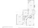 First floor plan, showing kitchen, living room, and garage at 1388 Brightwaters Ne Blvd, St Petersburg, FL 33704