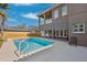 Inviting pool and spa, steps from the house and patio at 1388 Brightwaters Ne Blvd, St Petersburg, FL 33704