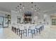 Clubhouse bar with light gray quartz countertop at 16820 Anchor Root St, Wimauma, FL 33598