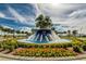 Impressive entrance with a water fountain at 16820 Anchor Root St, Wimauma, FL 33598