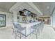 Outdoor bar with seating, perfect for entertaining at 16820 Anchor Root St, Wimauma, FL 33598