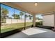 Enjoy the view from this screened patio at 16820 Anchor Root St, Wimauma, FL 33598