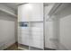 Large closet with shelving and drawers at 3100 Gulf Blvd # 424, Belleair Beach, FL 33786