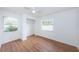 Bright bedroom with wood floors and a large closet at 601 Paris S Ave, St Petersburg, FL 33701