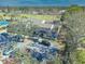 Aerial view of condo community showing building and parking at 6262 142Nd N Ave # 505, Clearwater, FL 33760