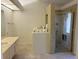 Bathroom with walk-in shower and accessible tub at 702 Dorado Ct, Brandon, FL 33511