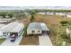 Aerial view showcasing home's location and neighborhood setting at 37340 Neukom Ave, Zephyrhills, FL 33541