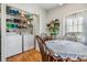 Laundry room with washer, dryer, and small dining table at 37340 Neukom Ave, Zephyrhills, FL 33541