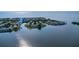 Beautiful aerial shot of waterfront community with stunning ocean views, a prime location for coastal living at 4827 Coquina Key Se Dr # B, St Petersburg, FL 33705