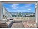Relaxing patio with comfortable seating and waterfront views at 4827 Coquina Key Se Dr # B, St Petersburg, FL 33705