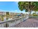 Waterfront patio with a view of boats docked in the water at 4827 Coquina Key Se Dr # B, St Petersburg, FL 33705