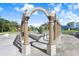 Ornate archway with columns at 2434 Australia E Way # 42, Clearwater, FL 33763