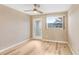 Light and airy bedroom with wood flooring and private access at 2434 Australia E Way # 42, Clearwater, FL 33763