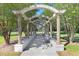 Covered walkway with pergola at 2434 Australia E Way # 42, Clearwater, FL 33763