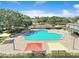 Inviting community pool with plenty of space for relaxation at 2434 Australia E Way # 42, Clearwater, FL 33763