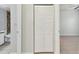Hallway closet offering great storage options between bathroom and a bedroom at 5606 Pinnacle Heights Cir # 304, Tampa, FL 33624