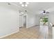 Living room with access to bedroom and balcony at 5606 Pinnacle Heights Cir # 304, Tampa, FL 33624