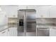 Stainless steel refrigerator in a modern kitchen setting at 7812 N Woodlynne Ave, Tampa, FL 33614
