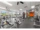 Fitness center with modern equipment and large space at 11116 Jenkins Ct, San Antonio, FL 33576
