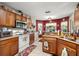 Kitchen features an eat-in area and plenty of counter space at 11116 Jenkins Ct, San Antonio, FL 33576