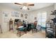 Home office with two chairs and a desk at 11116 Jenkins Ct, San Antonio, FL 33576