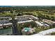 Aerial view of Villas de Golf community and pool at 12300 Vonn Rd # 6103, Largo, FL 33774