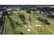 Aerial view of the golf course, showing fairways and greens at 12300 Vonn Rd # 6103, Largo, FL 33774