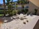 Small patio area with table and chairs at 12300 Vonn Rd # 6103, Largo, FL 33774