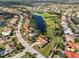 Wider aerial view of house location at 2337 Platinum Dr, Sun City Center, FL 33573