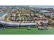 Aerial view of waterfront community and surrounding area at 250 126Th Ave # 206, Treasure Island, FL 33706