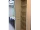 Linen closet with wire shelving for storage at 2593 Countryside Blvd # 7213, Clearwater, FL 33761