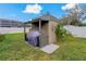 Covered patio with built-in grill at 2609 Highland Ave, Plant City, FL 33563