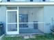 Private screened porch with exterior access at 262 Countryside Key Blvd, Oldsmar, FL 34677