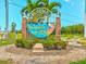 A charming welcome sign at Dunedin Causeway, inviting visitors to explore this scenic coastal paradise at 464 N Paula Dr # 322, Dunedin, FL 34698
