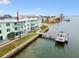 Waterfront property with easy access to the bay and beautiful green landscape at 464 N Paula Dr # 322, Dunedin, FL 34698