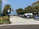 Public parking area near the beach with palm trees at 81 Gulf Blvd, Indian Rocks Beach, FL 33785