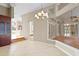 Open living room with high ceilings and lots of natural light at 10106 Radcliffe Dr, Tampa, FL 33626