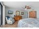 Main bedroom with large closet and sitting area at 1660 Gulf Blvd # 706, Clearwater Beach, FL 33767