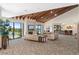 Bright and airy common area with fireplace and ocean views at 1660 Gulf Blvd # 706, Clearwater Beach, FL 33767
