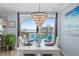 Coastal-themed dining room with white table and ocean views at 1660 Gulf Blvd # 706, Clearwater Beach, FL 33767