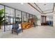 Elegant lobby with comfortable seating and ocean views at 1660 Gulf Blvd # 706, Clearwater Beach, FL 33767
