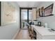 Home office with water views and built-in desk at 1660 Gulf Blvd # 706, Clearwater Beach, FL 33767
