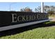Eckerd College sign with modern lettering at 3717 46Th S Ave # 6, St Petersburg, FL 33711